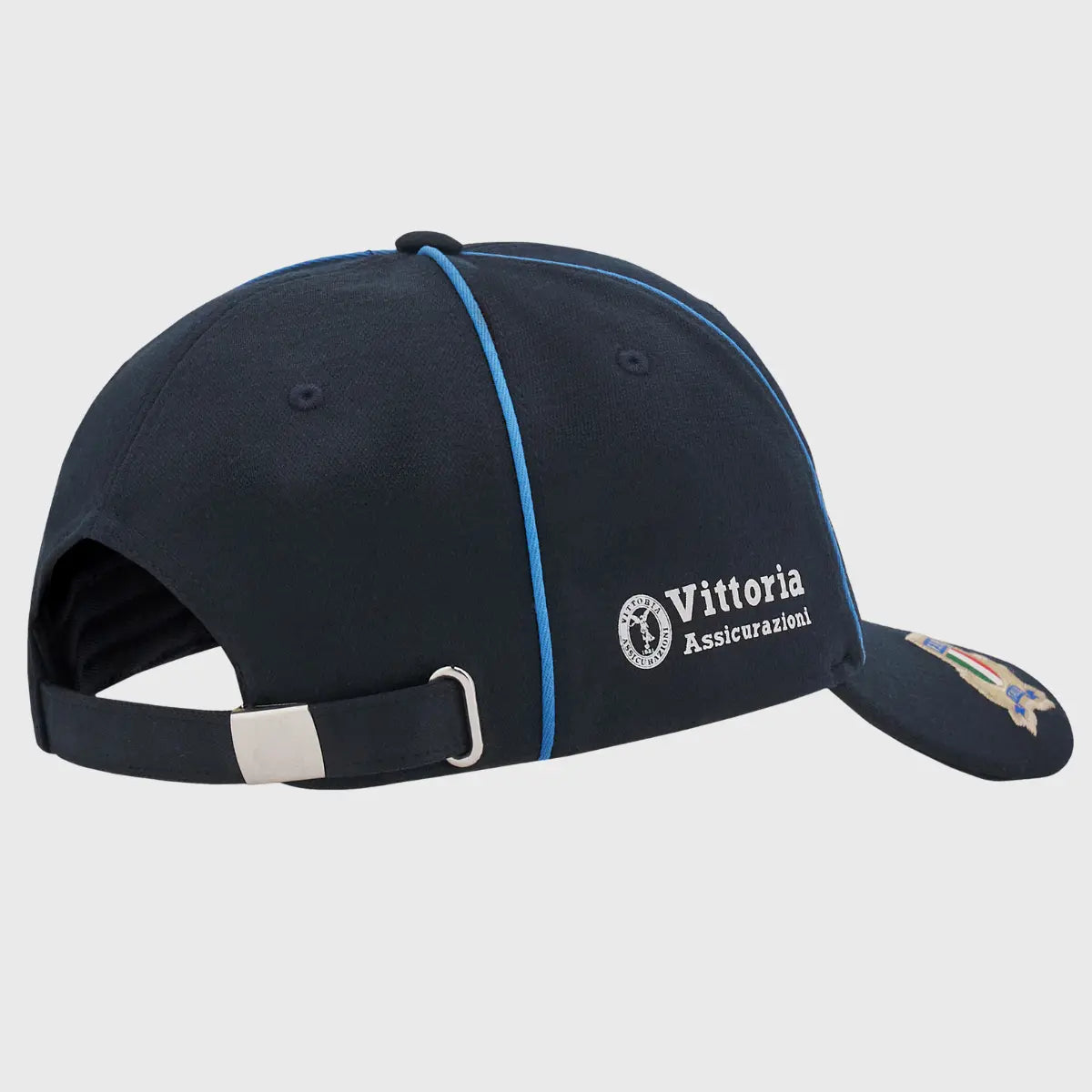 Macron Italy Rugby Baseball Cap - Navy Blue Adjustable Hat for Men & Women - Perfect for Sports, Casual Wear & Fan Gear