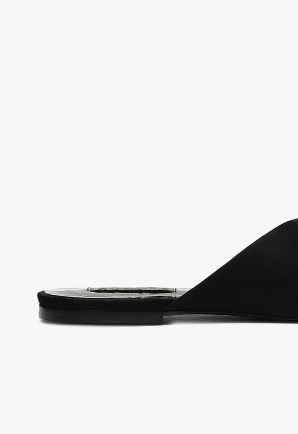Jodie Black Leather Flat Sandal - Women's Comfortable Casual Sandals for Summer Walking & Beach Outfits