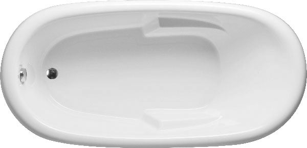 Americh AL7236TA2 Alesia 72 x 36 Inch Drop-In Air Bubble Massage Bathtub - Perfect for Luxury Bathrooms & Spa Relaxation at Home