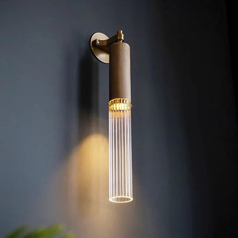 Lumiere Single Wall Sconce - Modern LED Wall Light Fixture for Bedroom, Living Room & Hallway - Dimmable Indoor Lighting with Easy Installation - Perfect for Home Decor and Ambient Lighting