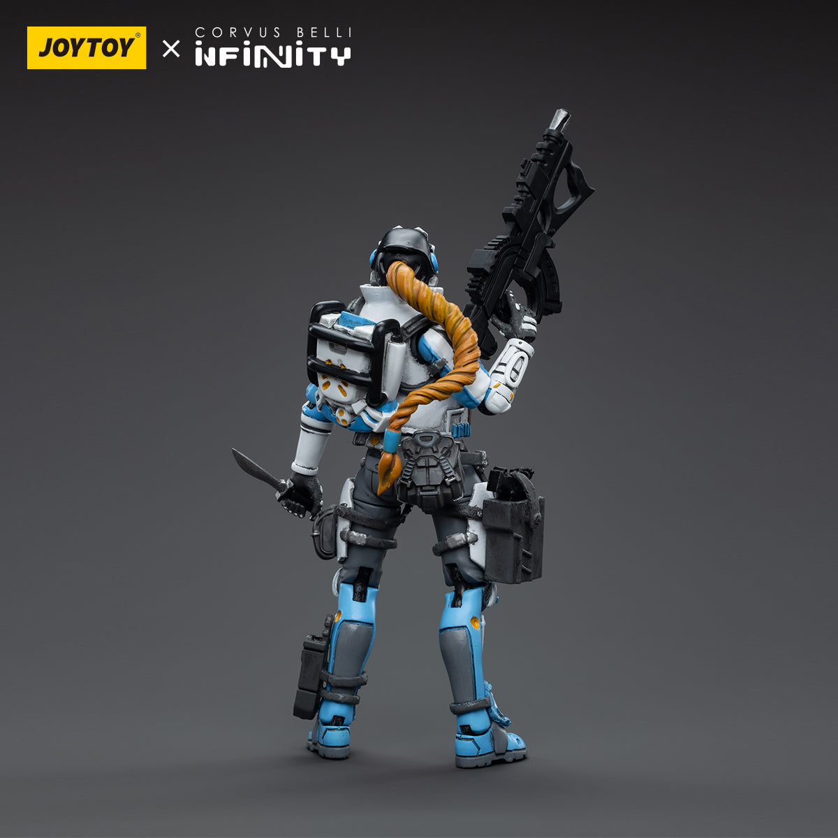 1/18 JOYTOY 3.75 Inch PanOceania Action Figure Set (3pcs) - Highly Detailed Collectible Military Miniatures for War Game Enthusiasts & Sci-Fi Collectors - Perfect for Tabletop Gaming, Display Shelves, and Gift Giving