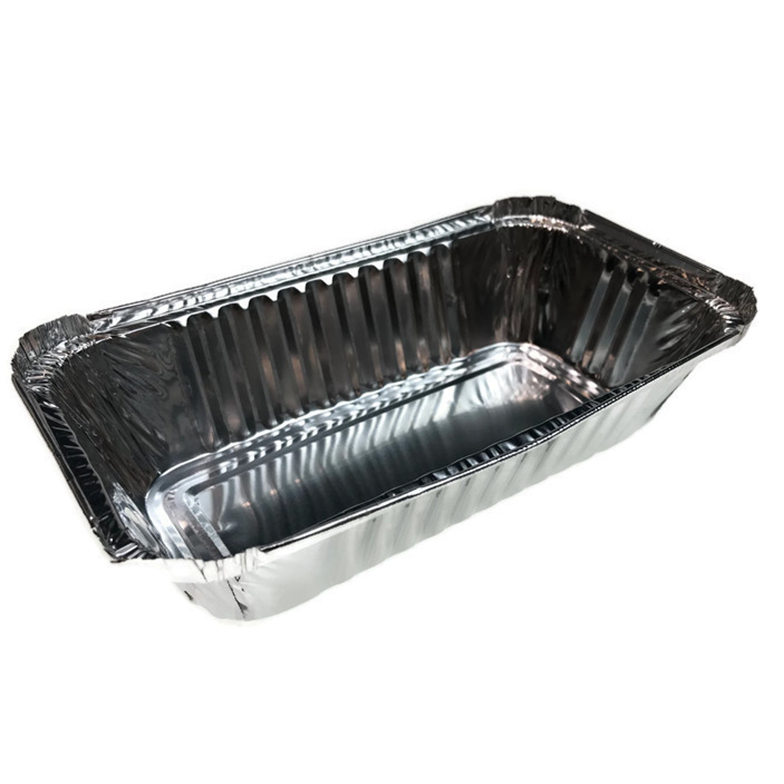 144-Pack Aluminum Disposable Foil Food Containers with Lids - 20x11x5cm Bulk Baking Pans for Meal Prep, Catering & Party Serving
