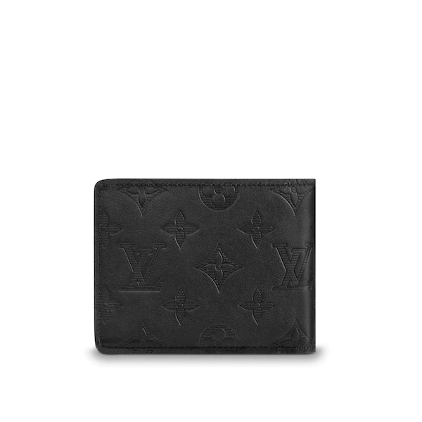 Authentic LV Multiple Wallet Monogram Shadow - Luxury Leather Card Holder for Men & Women | Perfect for Travel, Business & Everyday Use