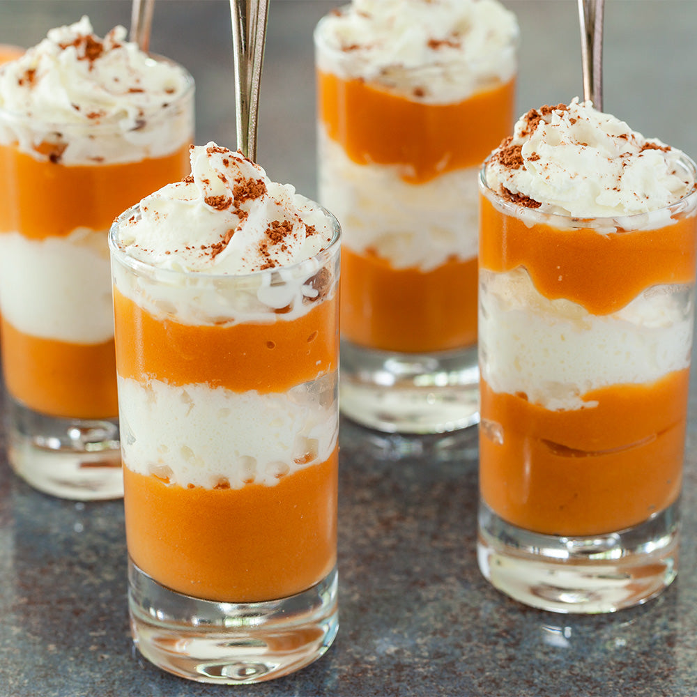 Premium 3 oz Glass Dessert Shooters - Set of 6 Elegant Small Glass Cups for Desserts, Cocktails, and Party Serving (1.75