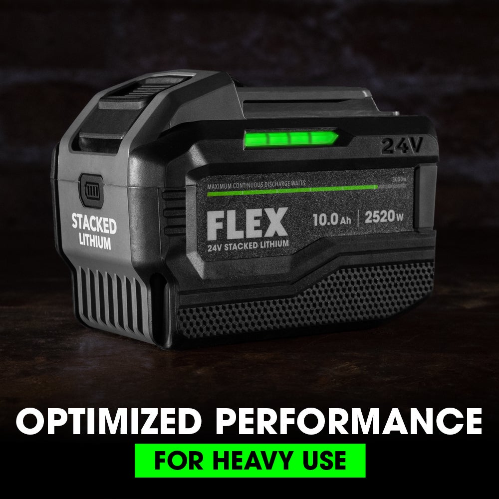 Flex FX0341 24V 10Ah Stackable Lithium Ion Battery Pack - Power Tools, Electric Scooters & Solar Energy Storage