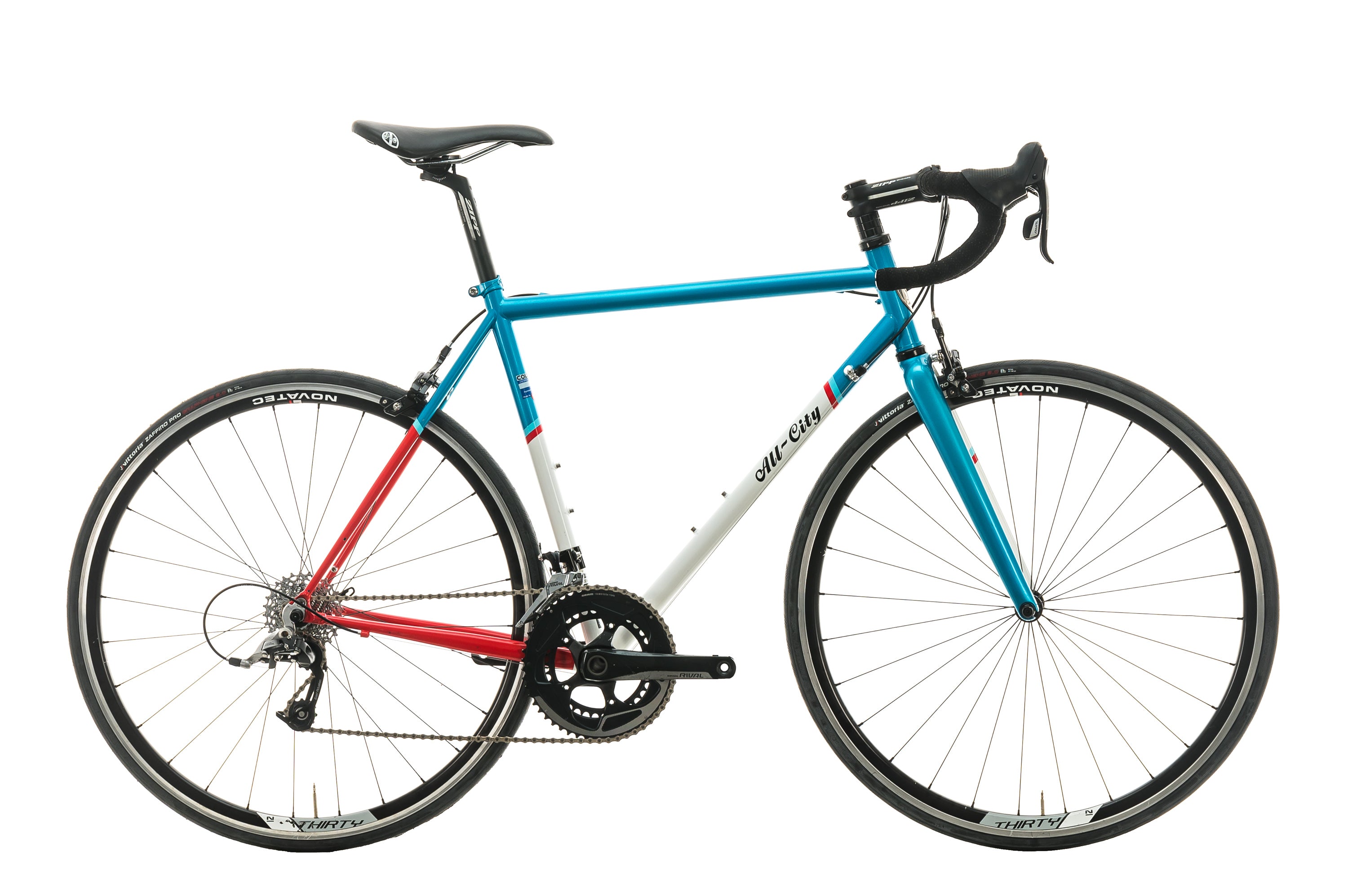 2017 All City Mr. Pink Road Bike - 52cm Lightweight Steel Frame for Urban Commuting & Weekend Rides - Perfect for City Cycling and Fitness Training