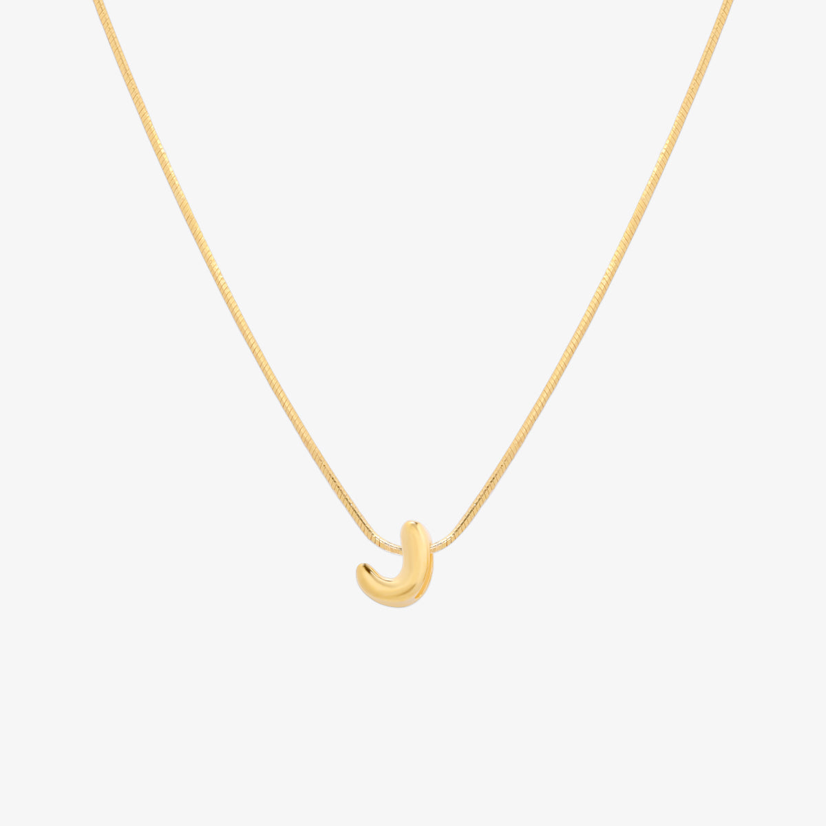 Bubble Initial Pendant Necklace - 50cm Gold/Silver Personalized Name Necklace for Women - Perfect Gift for Birthday, Anniversary & Valentine's Day