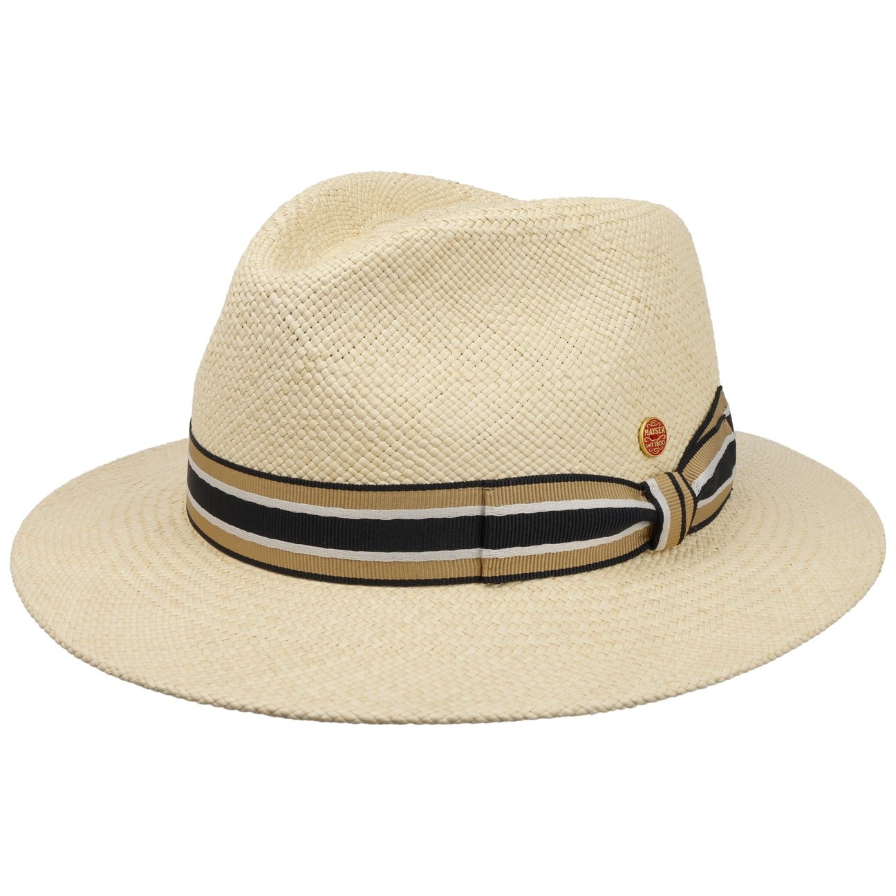 Mayser Mathis Panama Hat for Men & Women - Lightweight Breathable Summer Sun Hat for Beach, Travel & Outdoor Activities