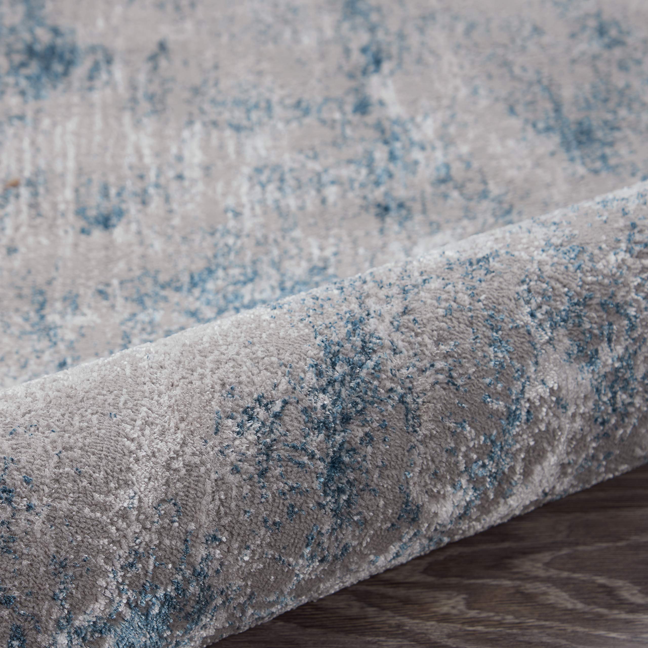 Kathy Ireland Ki40 Royal Terrace Floral Grey/Blue 5'3
