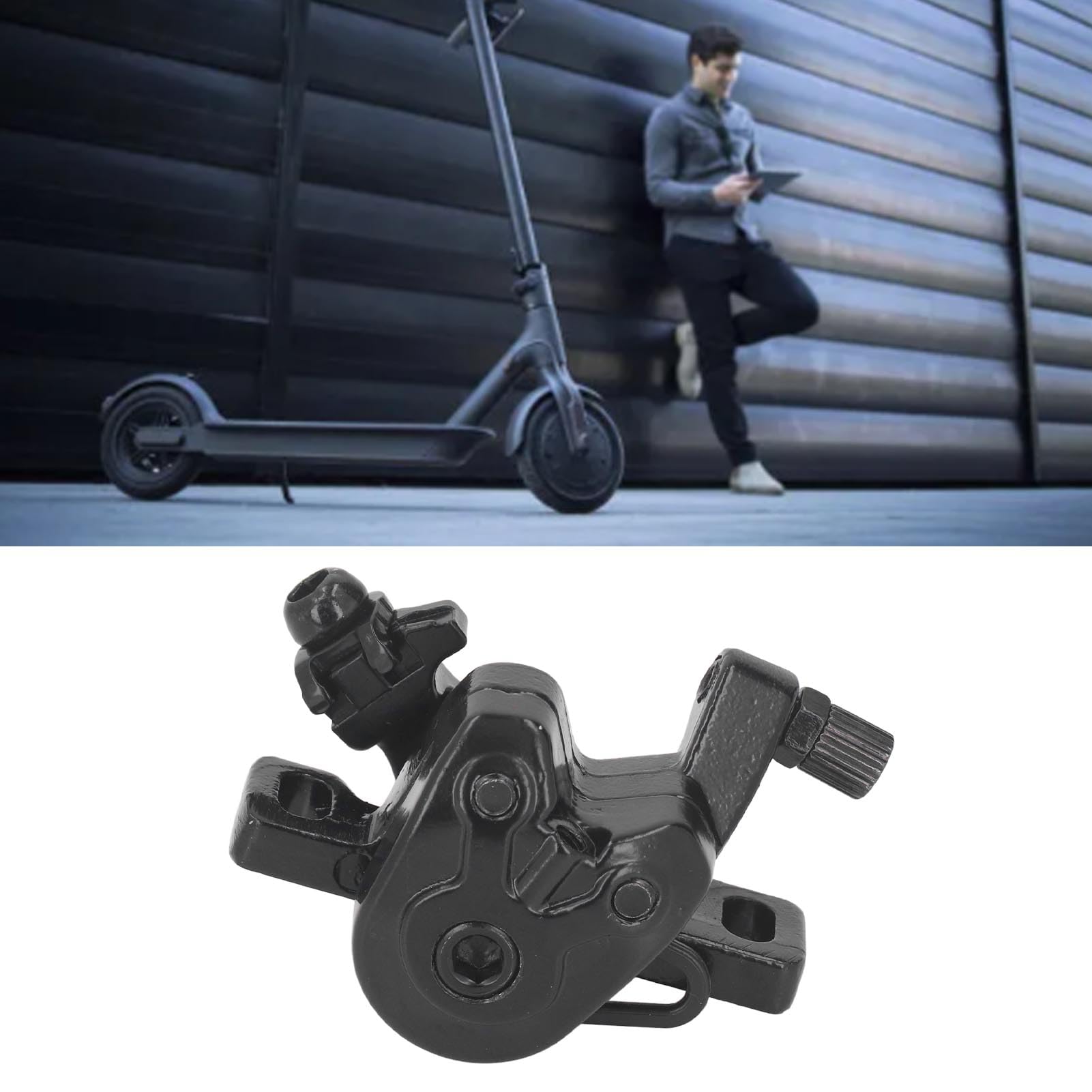 GOTRAX Electric Scooter Brake Caliper - Aluminum Alloy Rear Disc Brake Replacement Kit with Pads for GOTRAX Scooters | Front & Rear Mechanical Disc Brake System | Perfect for Commuting & Urban Riding
