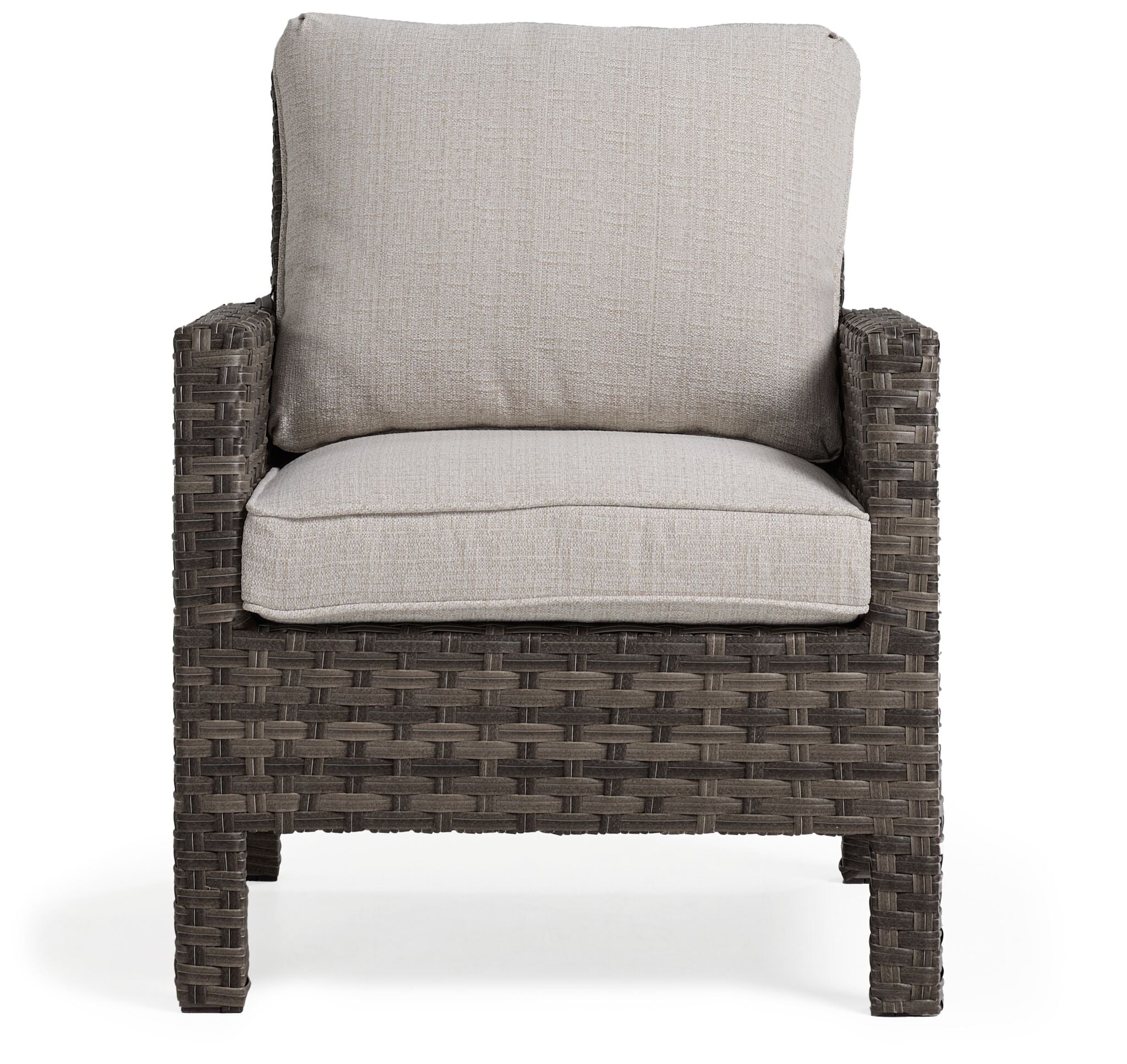 Acadia Outdoor Lounge Chair - Lightweight & Durable Patio Furniture for Backyard, Poolside, or Beach - Grey & Beige Color Options