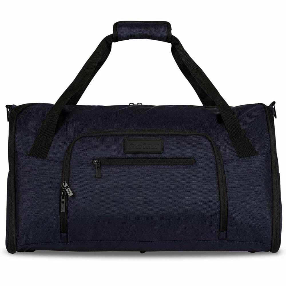 Titleist Players Convertible Duffel Bag - Navy Blue Golf Travel Bag for Men & Women - Perfect for Gym, Travel, and Sports Equipment Storage