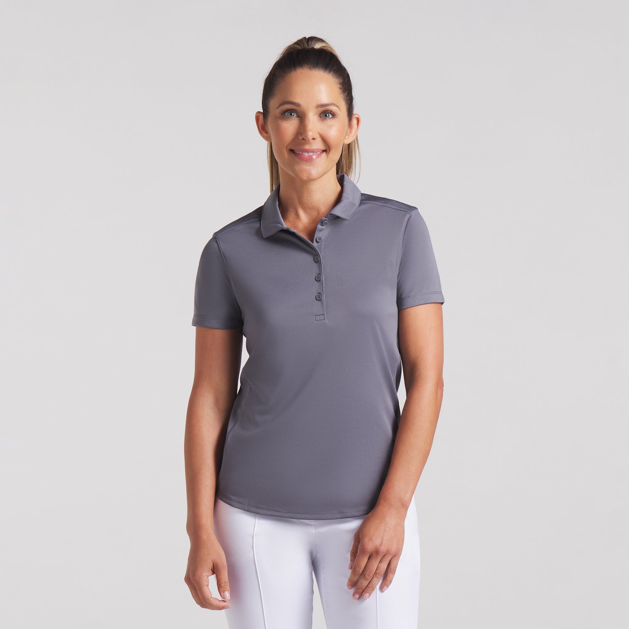 Women's Pure 2.0 Golf Polo Shirt - Breathable Moisture-Wicking Performance Top for Golf & Active Wear | Perfect for Golfing, Tennis & Outdoor Sports