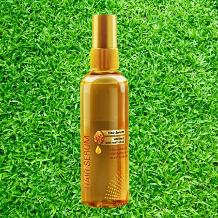 Natural Hair Care Serum for All Hair Types - Girls & Women | Hydrating & Nourishing Treatment for Daily Use, Styling & Frizz Control