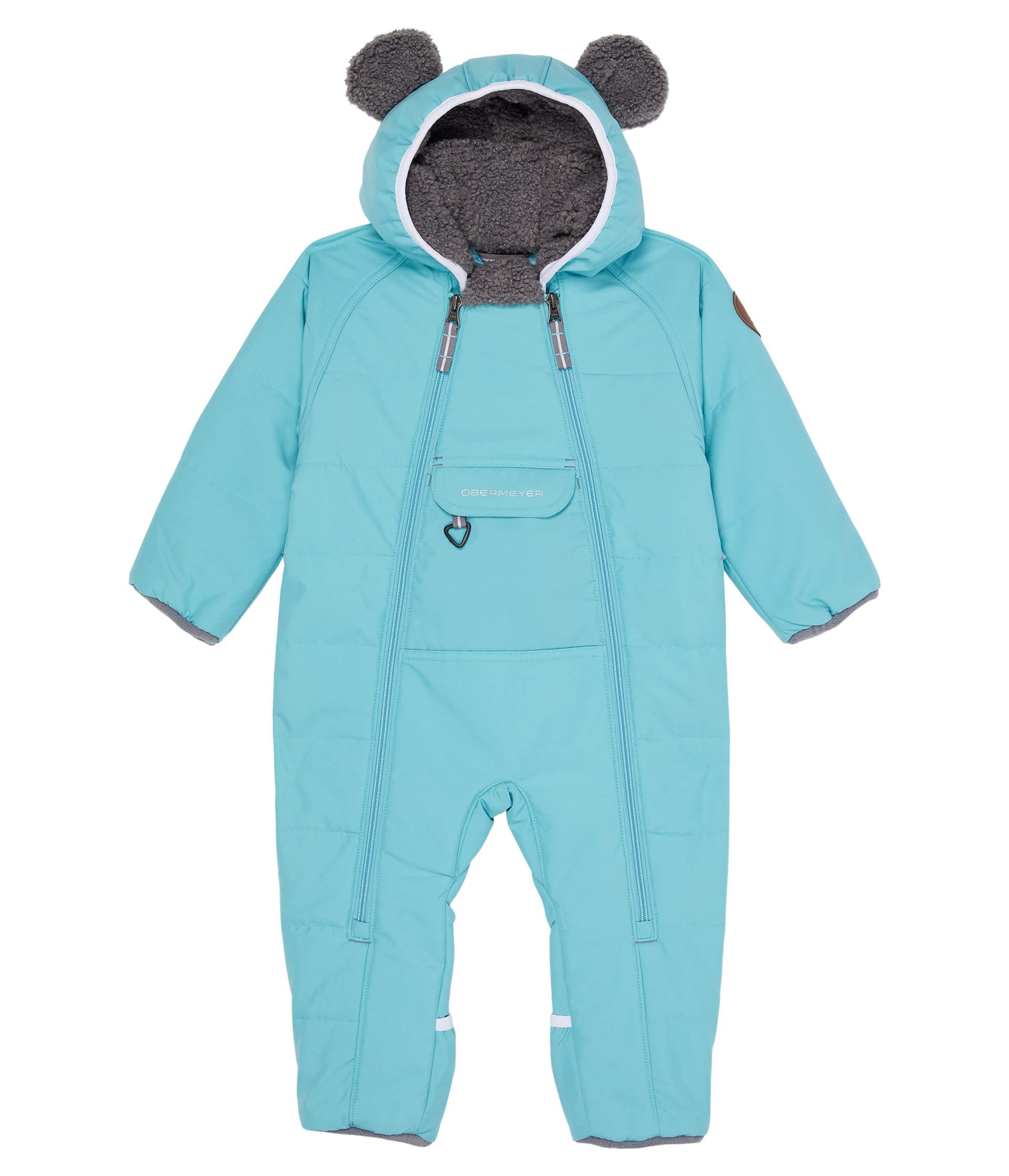 Obermeyer Baby Boys' One-Piece Snowsuit - Warm Winter Outfit for Infants & Toddlers - Perfect for Snow Play, Outdoor Adventures & Cold Weather