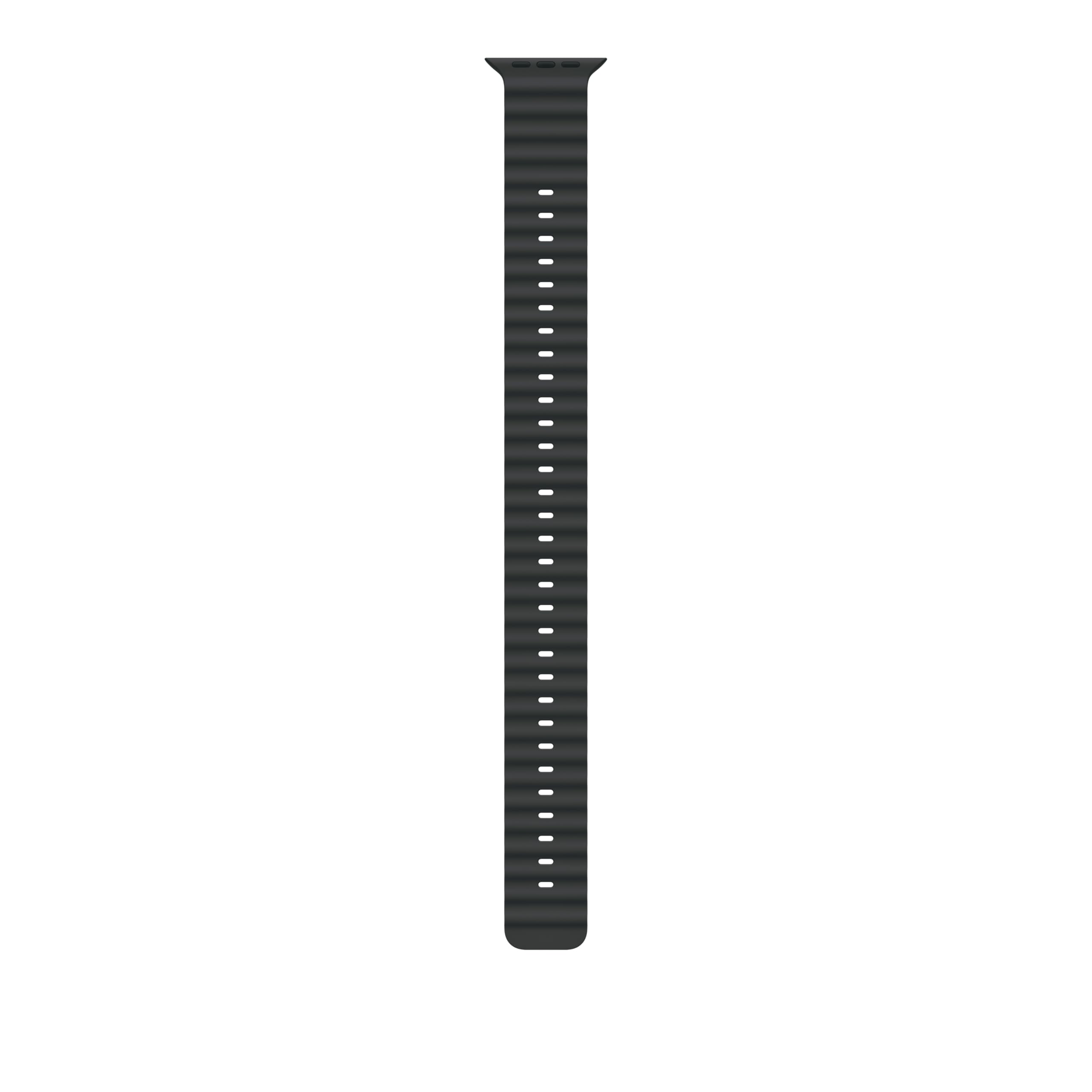 Apple Watch Band 49mm Ocean Band - Extra Large Size, Black Titanium Finish - Durable & Waterproof for Swimming, Surfing & Outdoor Activities