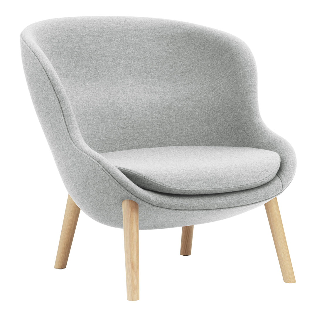 Modern Hyg Lounge Chair with 4 Sturdy Legs - Comfortable Low Profile Accent Chair for Living Room, Bedroom, or Office Relaxation