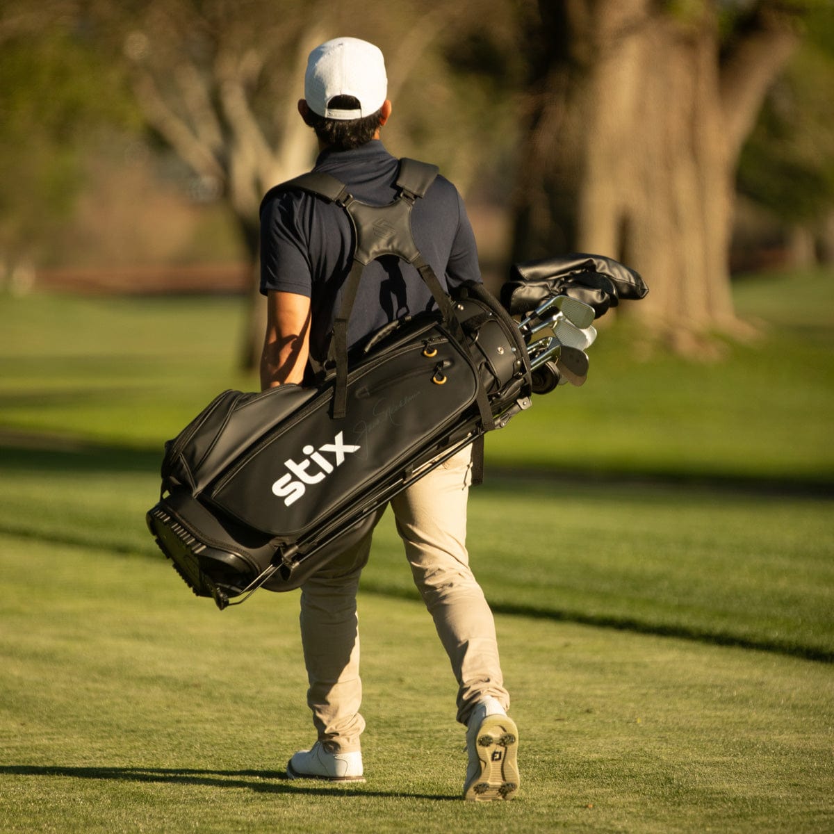Stix Golf Co. Nicklaus Complete 14-Piece Golf Club Set for Men - Premium Right Handed Golf Clubs with Bag - Perfect for Beginners & Intermediate Golfers on the Course