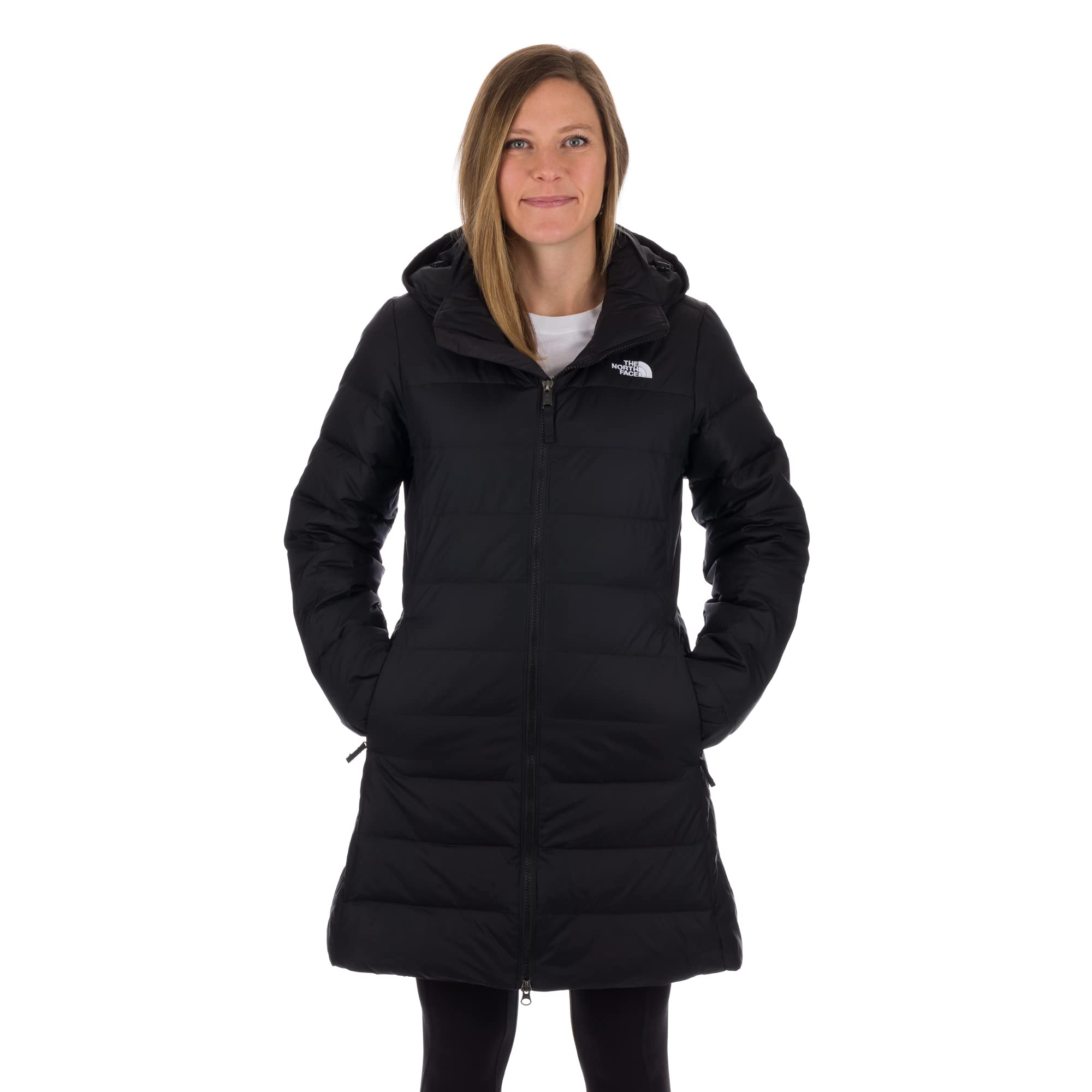 THE NORTH FACE Women's Flare Down Minoqua Parka - Waterproof Winter Coat with 550 Fill Power Down, Windproof Insulated Jacket for Cold Weather - Perfect for Skiing, Snowboarding & Outdoor Adventures