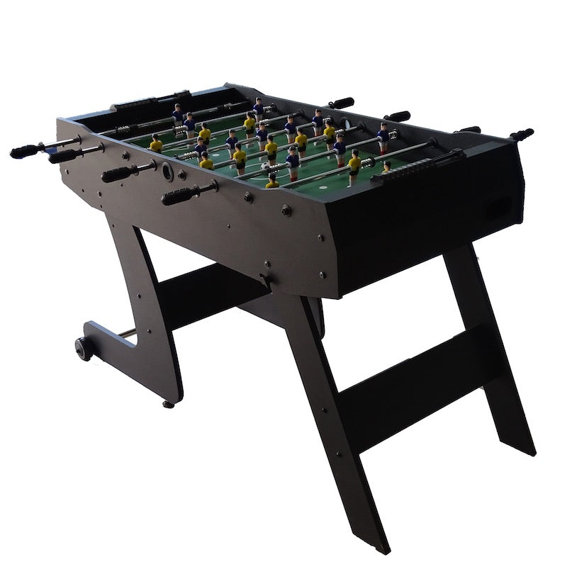 Portable Foldable Foosball Table for Home & Office - Space-Saving Game Room Furniture for Adults & Kids - Perfect for Parties, Game Nights & Family Entertainment