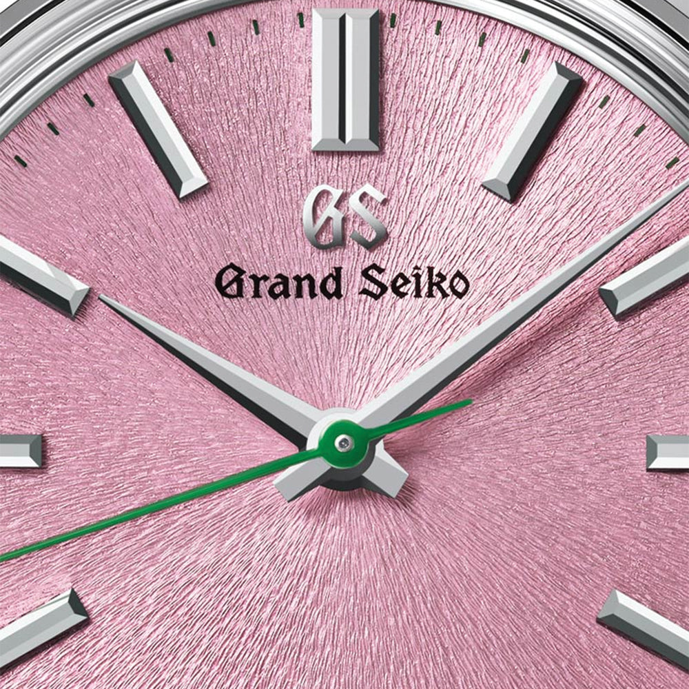 Seiko Presage SBGW313 Hanami Heritage Automatic Mechanical Watch 36.5mm Pink Dial Stainless Steel Bracelet - Perfect for Spring Outings & Special Occasions