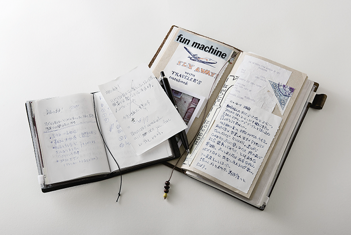 TRAVELER'S COMPANY TRAVELER'S Notebook Starter Kit - Passport Size in Camel Brown | Premium Travel Journal for Writing, Sketching & Memory Keeping | Perfect Gift for Travelers, Writers & Artists