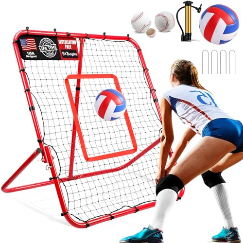 2 Balls and Rebounder Set