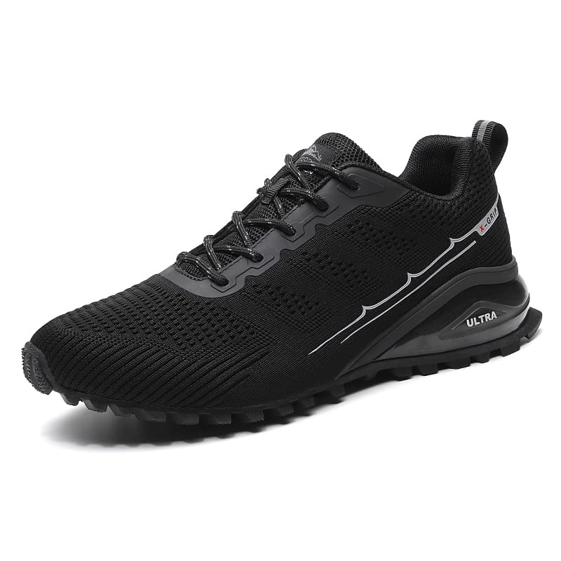 LIULIULIFE Men's Trail Running Shoes - Lightweight, Breathable Hiking & Trekking Sneakers for Outdoor Walking & Cross Training | Perfect for Mountain Trails, Gym Workouts & Daily Wear