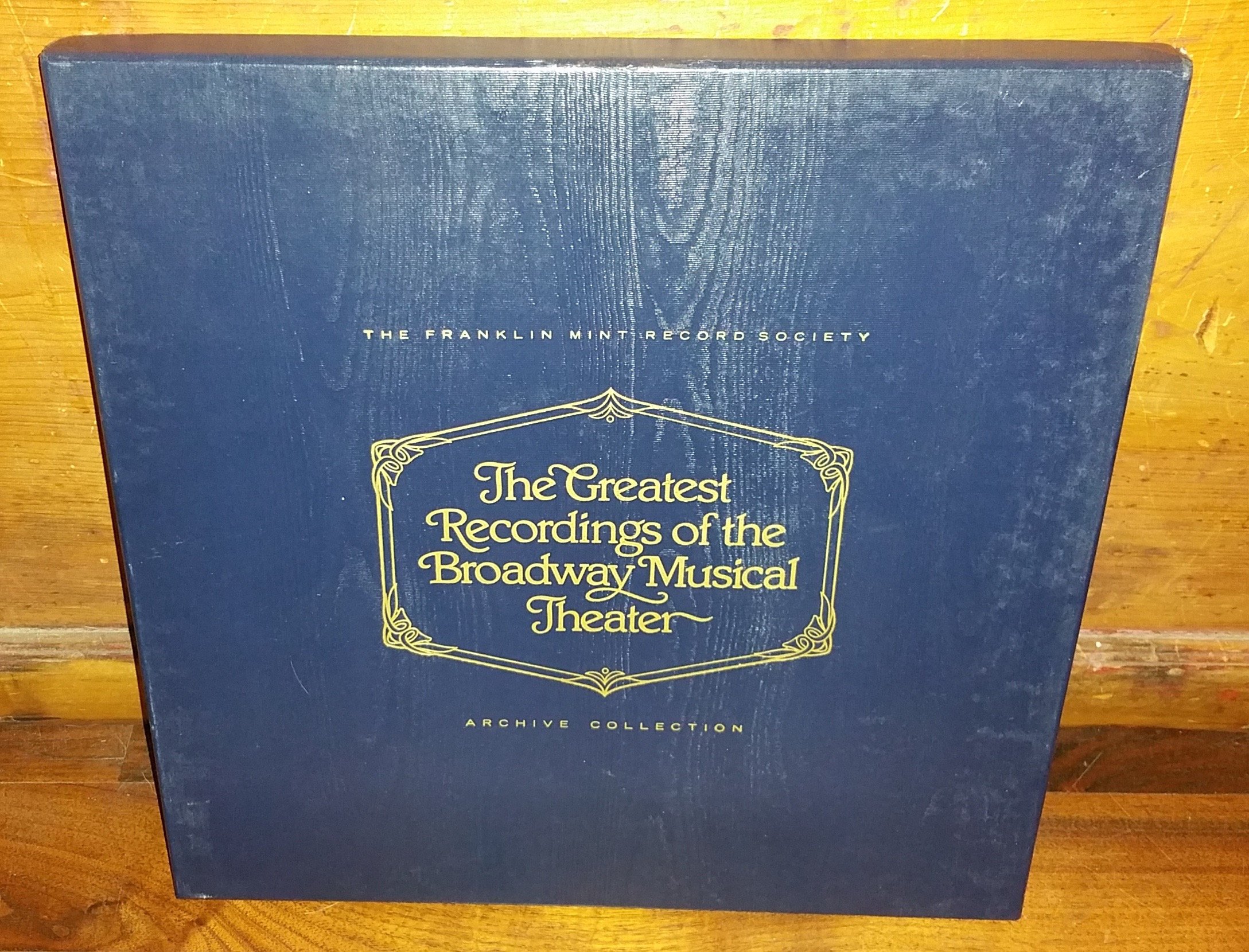 The Rock Sound: The Greatest Recordings of Broadway Musicals (4 LP Box Set) - Perfect for Theater Lovers & Vinyl Collectors