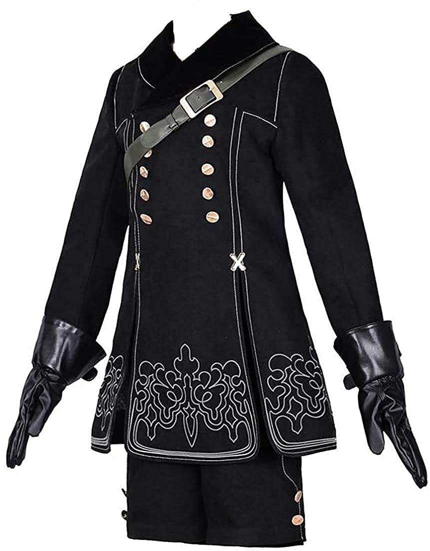 Nier Automata 9S Android Cosplay Costume Set - Official Square Enix Video Game Replica for Cosplay Events, Halloween & Anime Conventions