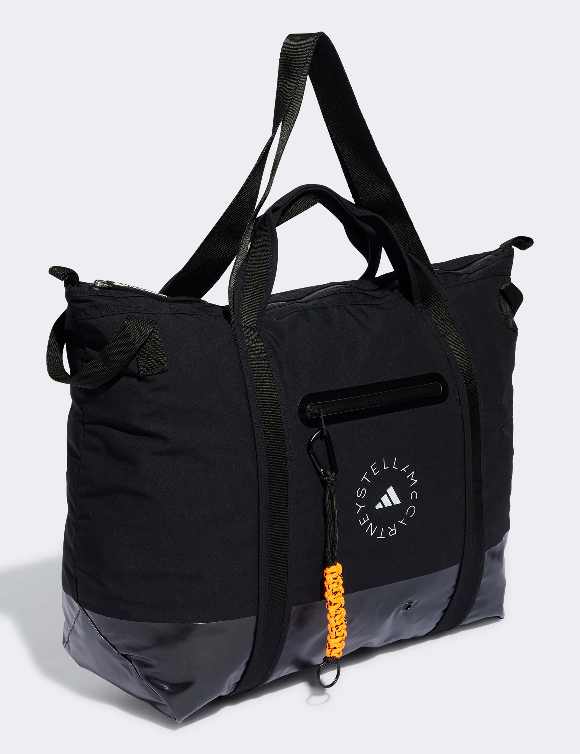 Stylish Black and White Tote Bag - Durable Canvas Shopping Bag for Women, Perfect for Groceries, Beach, Work & Travel