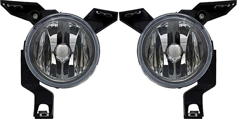 Volkswagen Beetle Fog Lights Replacement Kit - Driver & Passenger Side Compatible with 2001-2005 Models | Durable All-Weather Driving Lights for Night & Foggy Conditions
