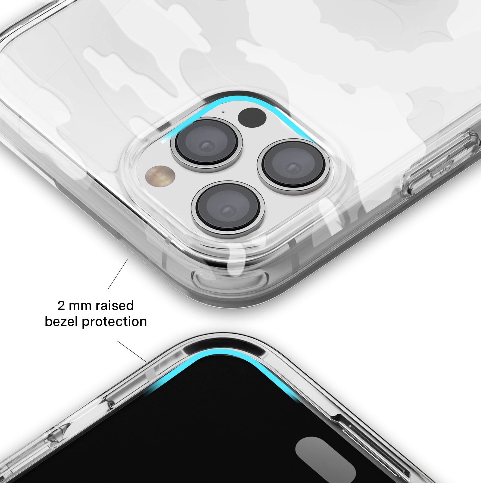 Frosted Camo iPhone Case - Matte Anti-Slip Protective Cover for iPhone [Model] | Perfect for Outdoor Adventures, Hiking & Daily Use