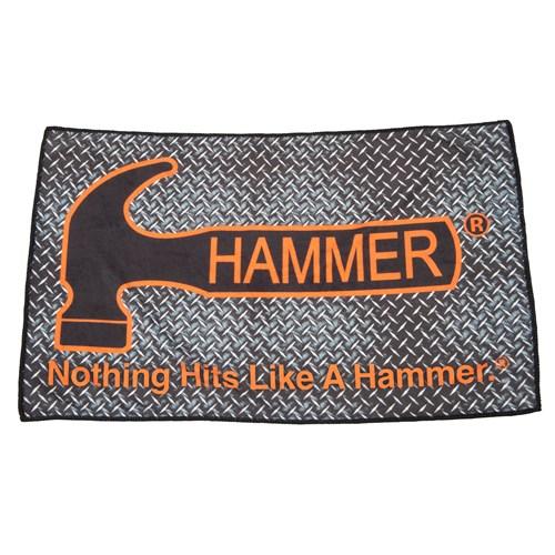 Premium Hammer Dye Sublimated Microfiber Bowling Towel - Quick-Dry, Non-Slip Grip for Enhanced Performance | Perfect for Bowling Tournaments, Practice Sessions & Sports Gear Maintenance