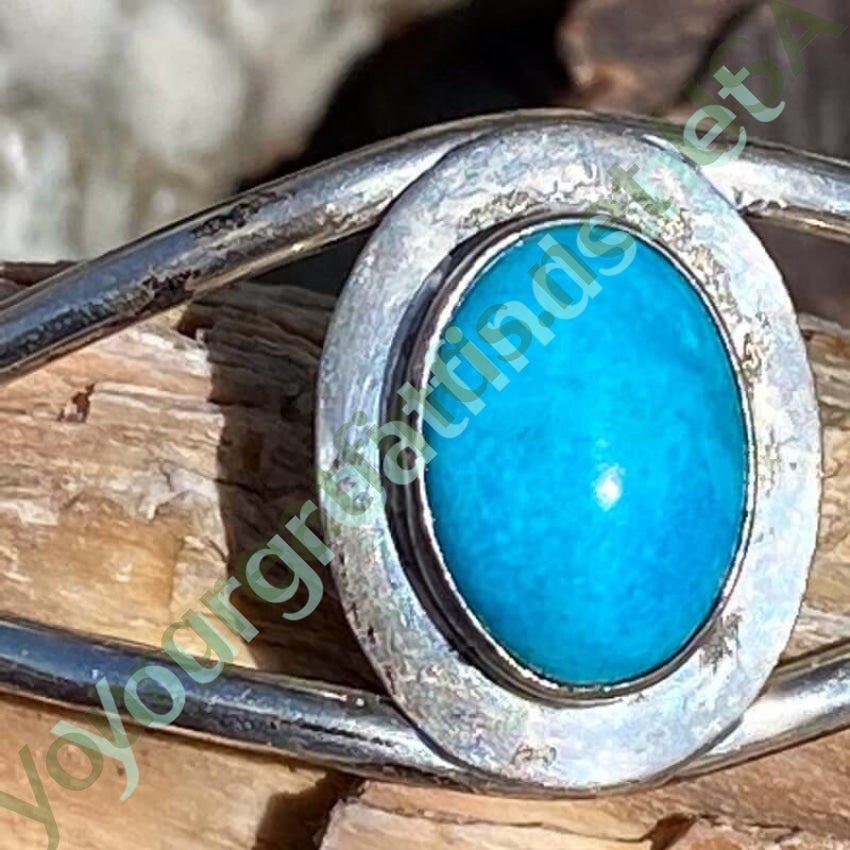 Authentic Navajo Sterling Silver Turquoise Cuff Bracelet - Handmade Native American Jewelry for Women, Fashion Accessories & Boho Style Outfits