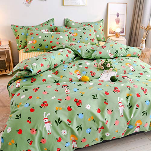 YHWW Summer Quilt Set - 5 Sizes Classic Bedding Set with 4 Pieces, Reversible AB Side Design, 220cm x 38cm - Perfect for Guest Rooms, Vacation Homes & Cozy Bedroom Decor