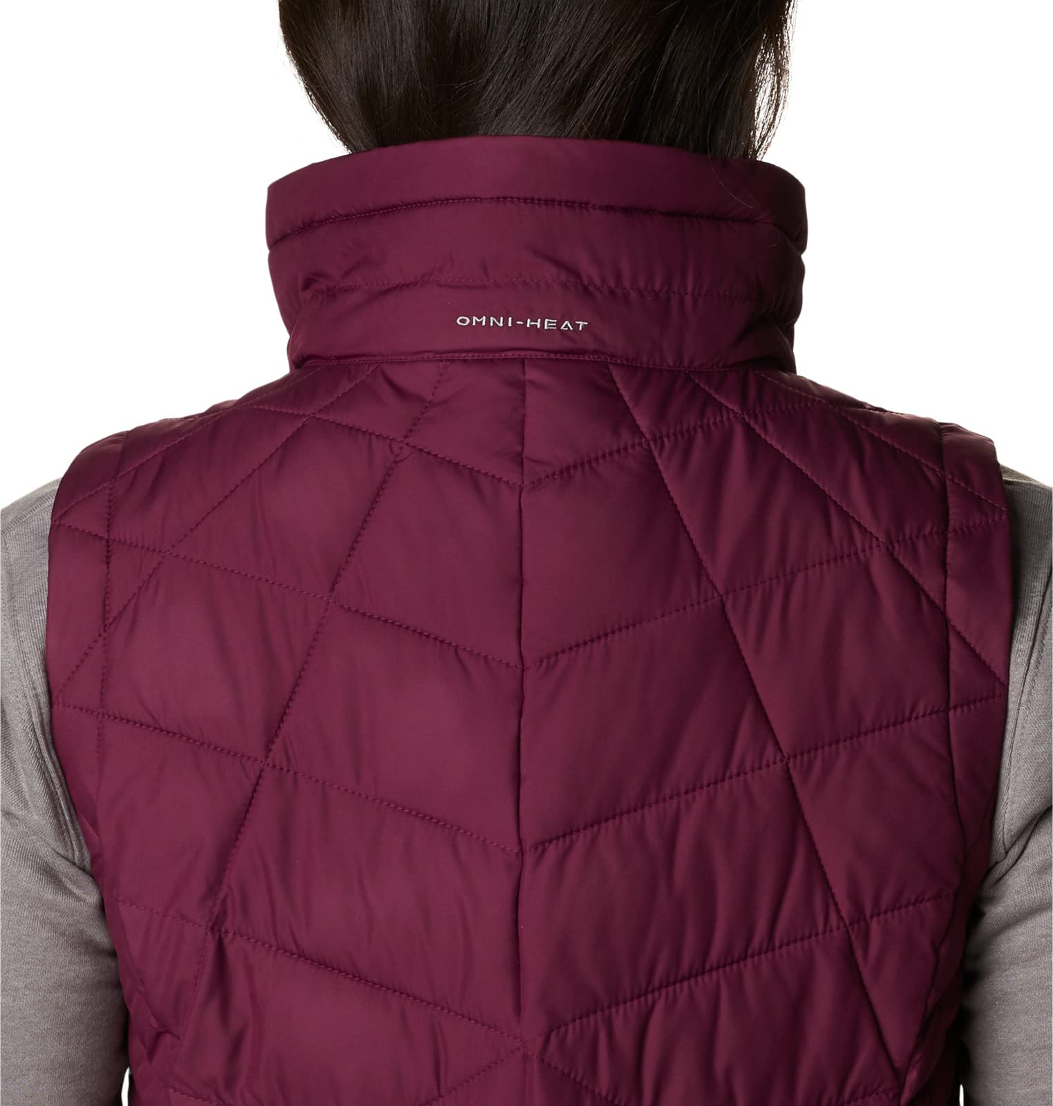 Columbia Women's Heavenly Long Vest - Lightweight Water-Resistant Puffer Vest for Outdoor Activities, Hiking & Travel