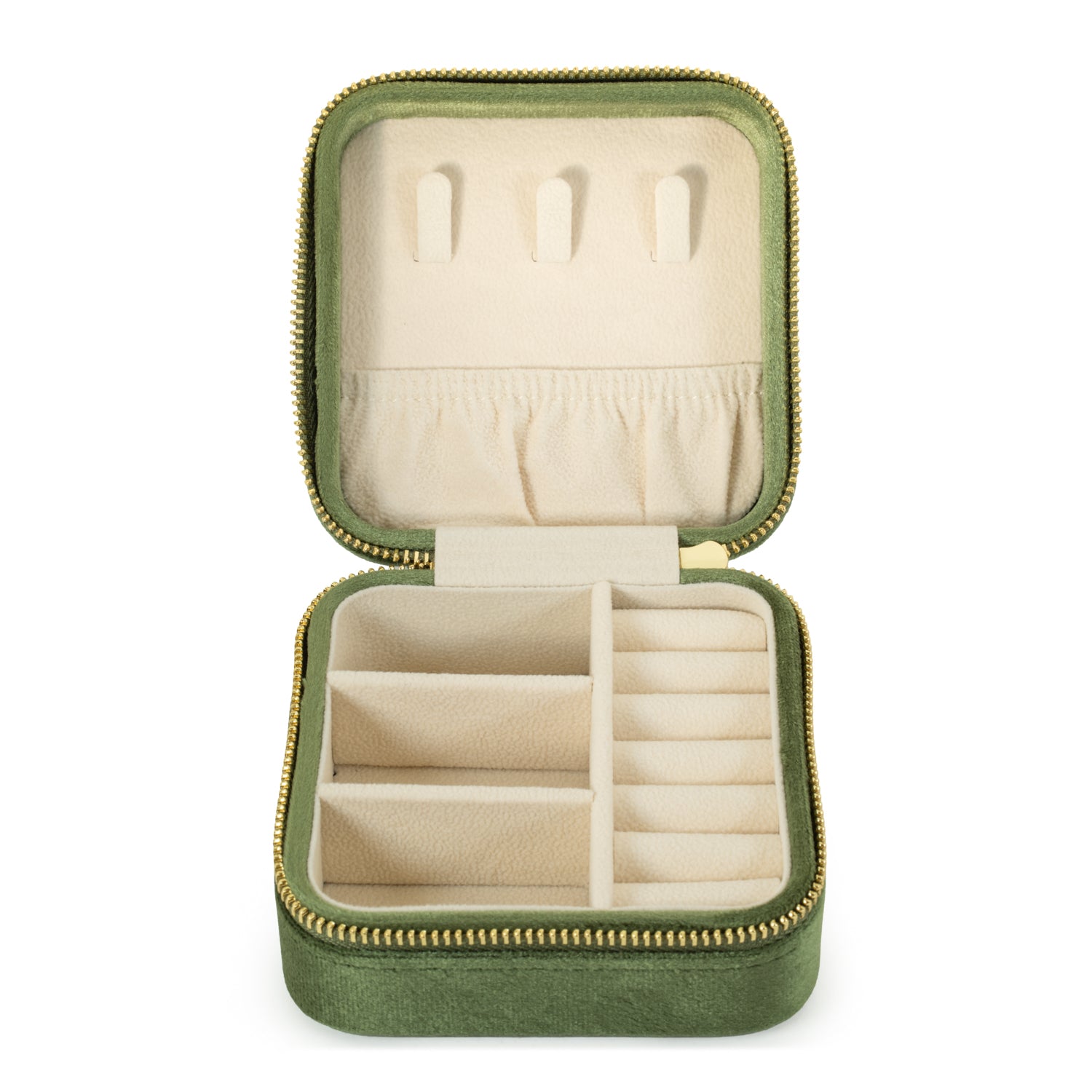 Elegant Jewelry Travel Case - Portable Jewelry Organizer for Necklaces, Rings & Earrings - Perfect for Travel, Vacation & Daily Storage