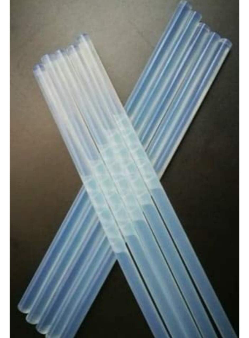 V-TEC 20 Pack 11mm Clear Hot Glue Sticks for 40-60W Glue Guns - Strong Adhesive for Arts, Crafts, DIY Projects, Electronics Repair & Home Improvement - Perfect for School Projects, Gift Wrapping & Household Fixes [11mm x 20 Sticks]