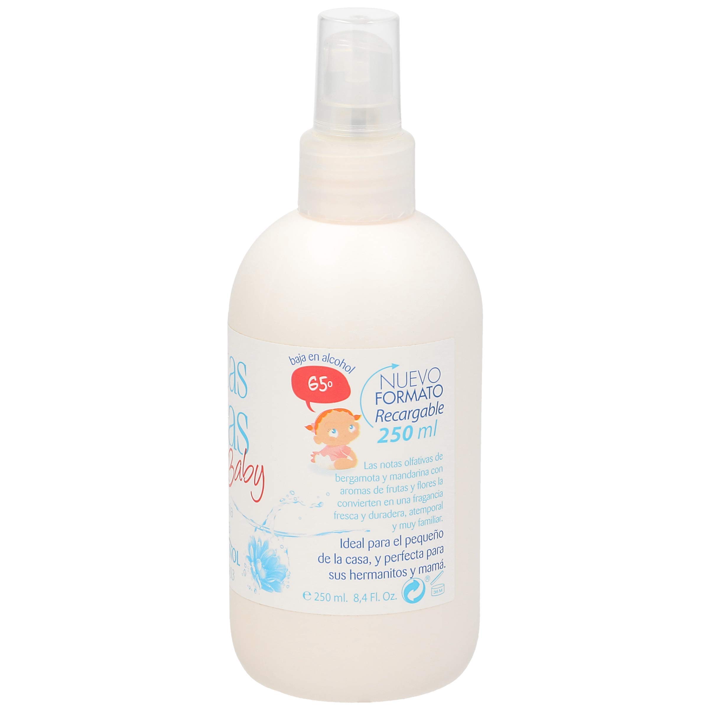GOTAS FRESCAS Baby EDC Spray 250ml - Gentle Baby Cologne & Perfume for Daily Use, Travel & Special Occasions