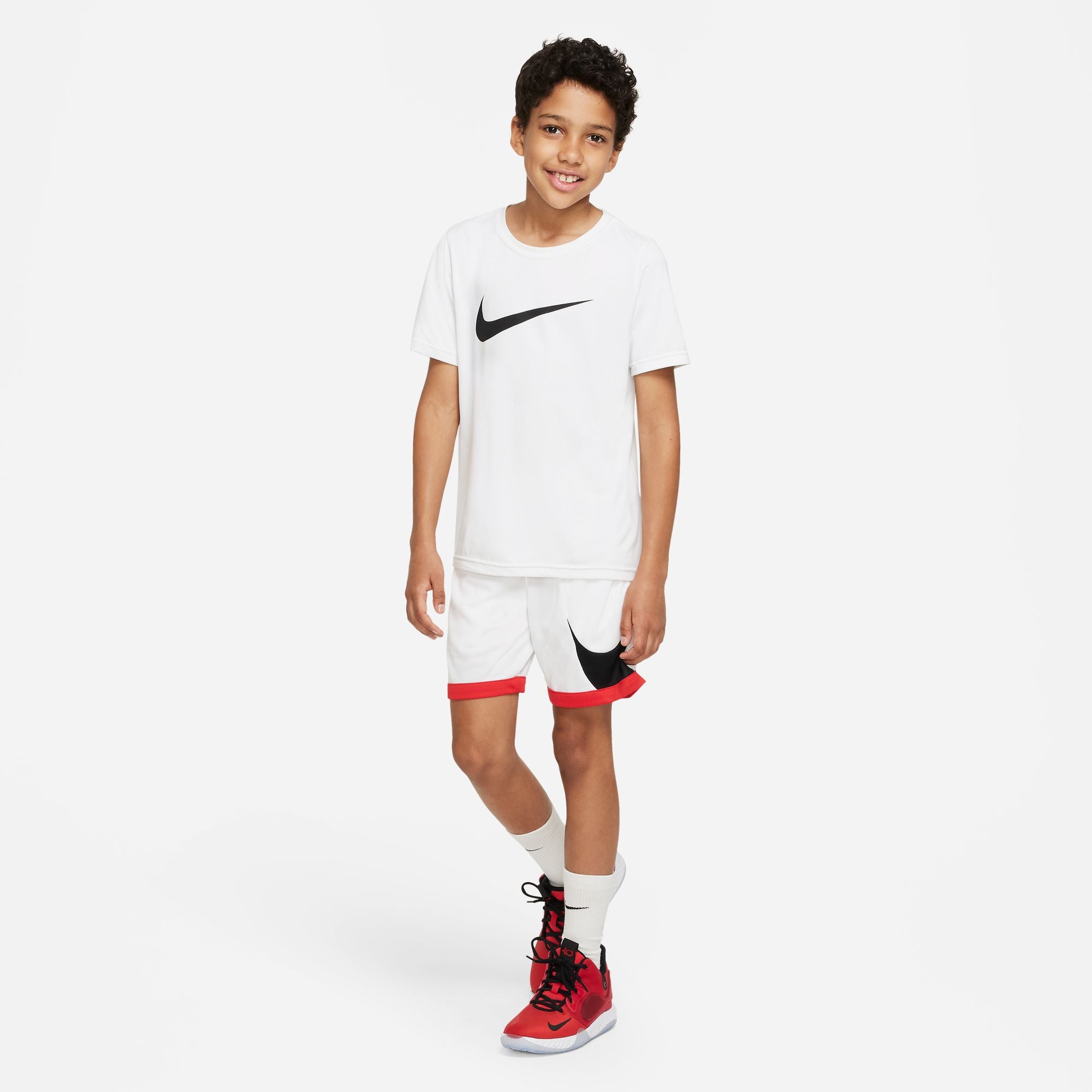 Nike Dri-FIT Boys' Basketball Shorts - Breathable & Quick-Dry Athletic Shorts for Kids - Perfect for Basketball Practice, Gym Workouts & Casual Wear