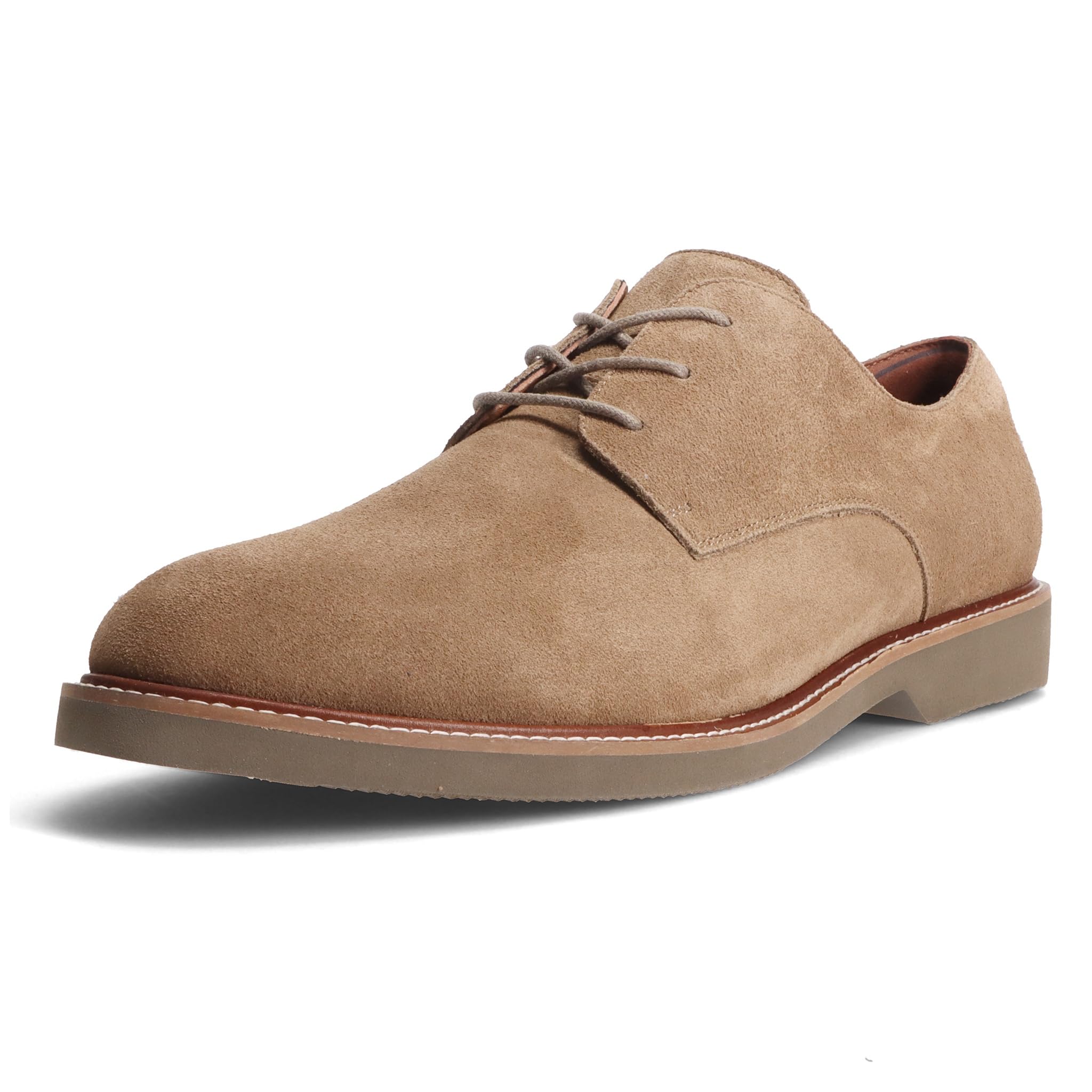 Gunnar & Troy Men's Soft Leather Dress Shoes - Classic Lace-Up Wingtip Oxfords | Modern Formal Shoes for Business, Office & Wedding | Comfortable Leather Shoes for Professional & Special Occasions