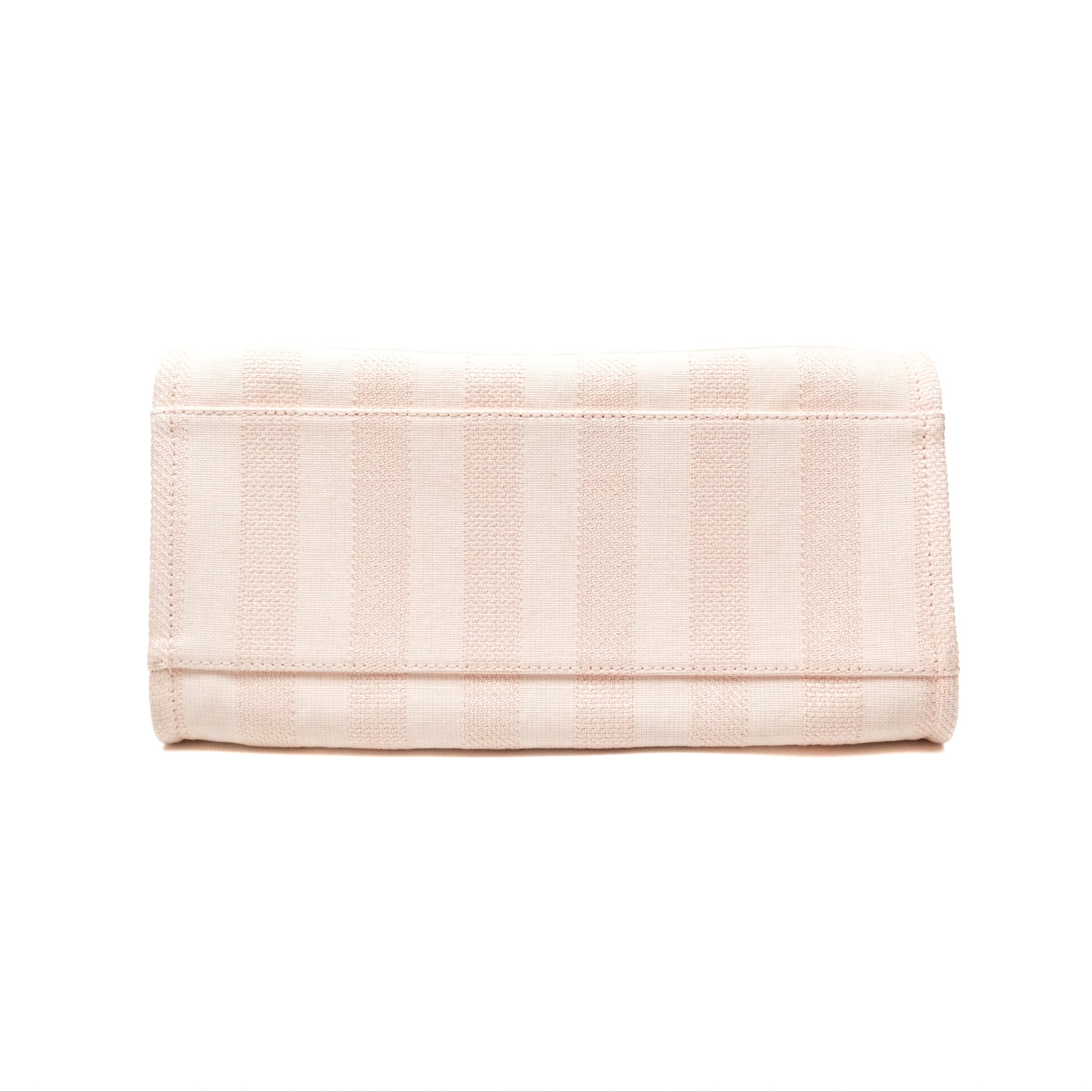 Chanel Canvas Large Deauville Tote Bag Light Pink Stripe - Luxury Designer Handbag for Women, Perfect for Travel, Shopping & Everyday Use