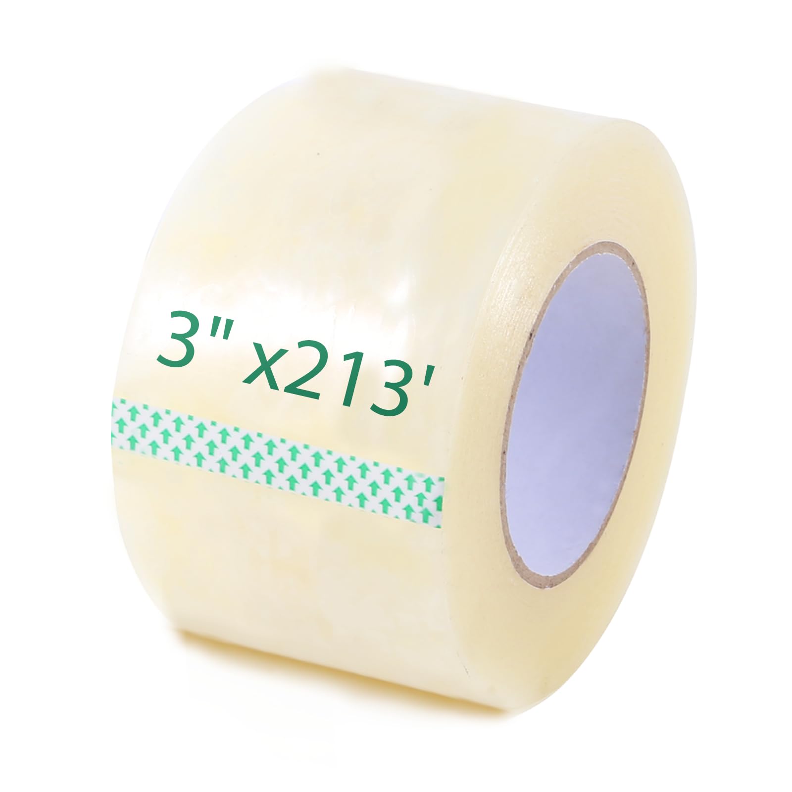 Greenhouse Repair Tape - 6.3 mil Thickness, Clear UV Resistant Plastic Sheeting Tape (3in x 213ft) for Greenhouse Coverings, Poly Film Repairs & DIY Plant Protection
