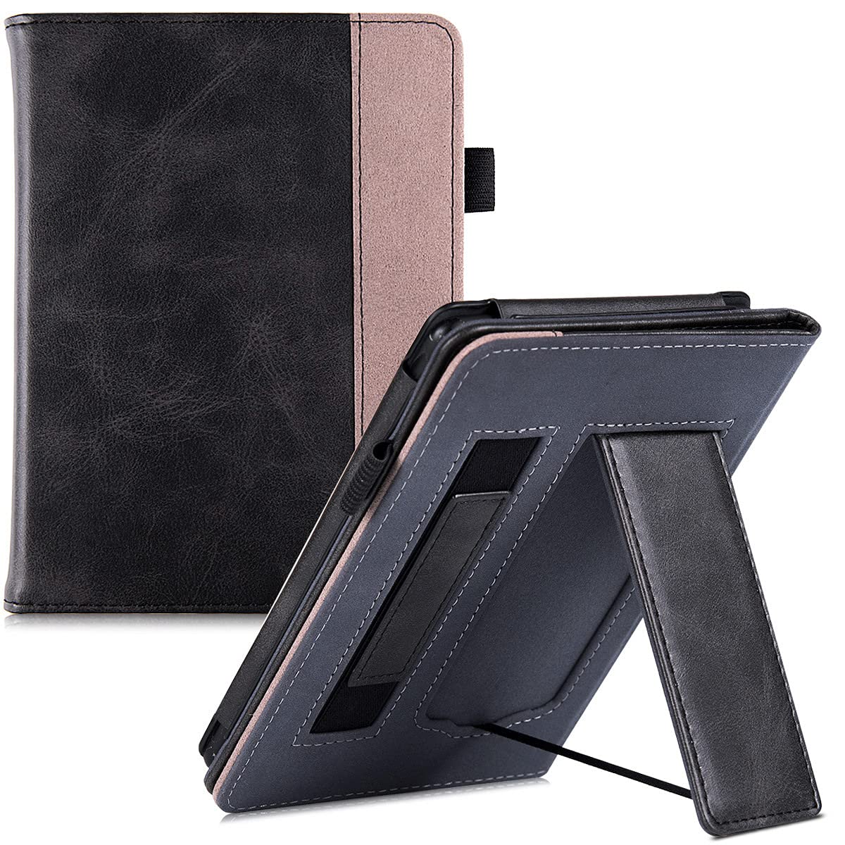Premium Kindle Paperwhite Case (10th Gen & All Versions) - Smart Protective Cover with Hand Strap, Foldable Stand & Auto Sleep/Wake - Perfect for Reading, Travel & Commuting