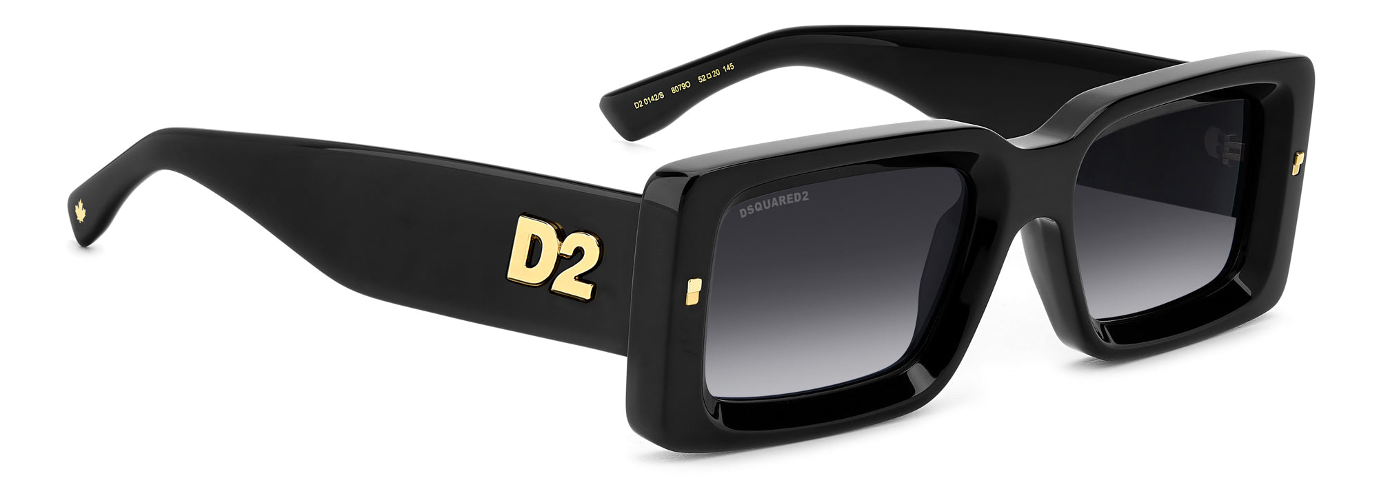 DSQUARED2 D2 0142/S Sunglasses - Polarized UV Protection Fashion Shades for Men & Women | Perfect for Outdoor Activities, Driving & Beach Vacations