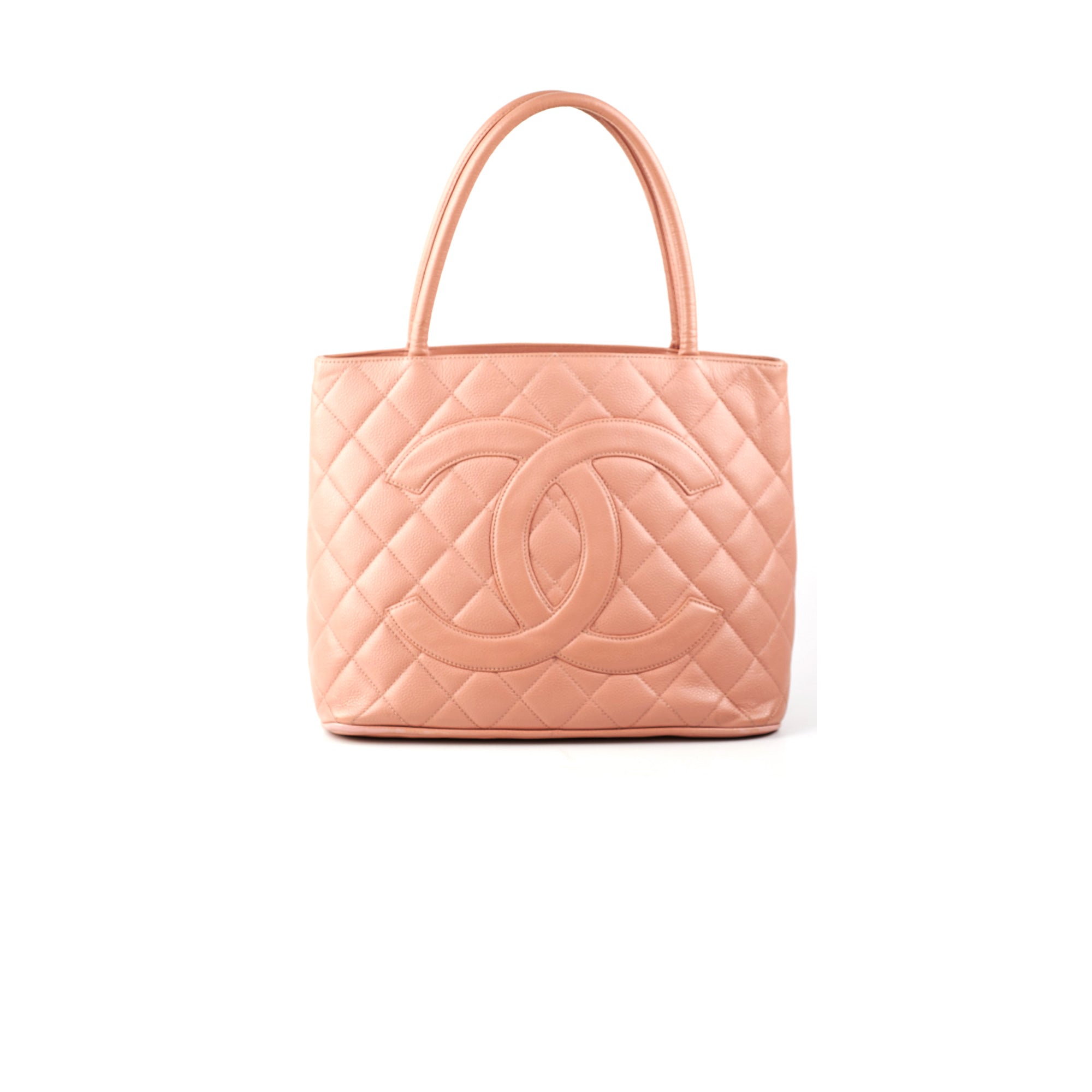 Chanel Medallion Tote Bag in Pink | Luxury Designer Handbag for Women | Perfect for Work, Travel & Everyday Use
