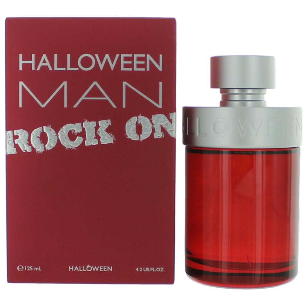 Halloween Man Rock Eau de Toilette for Men - 4.2 oz Cologne Spray - Fresh Woody Scent - Perfect for Night Out & Special Occasions