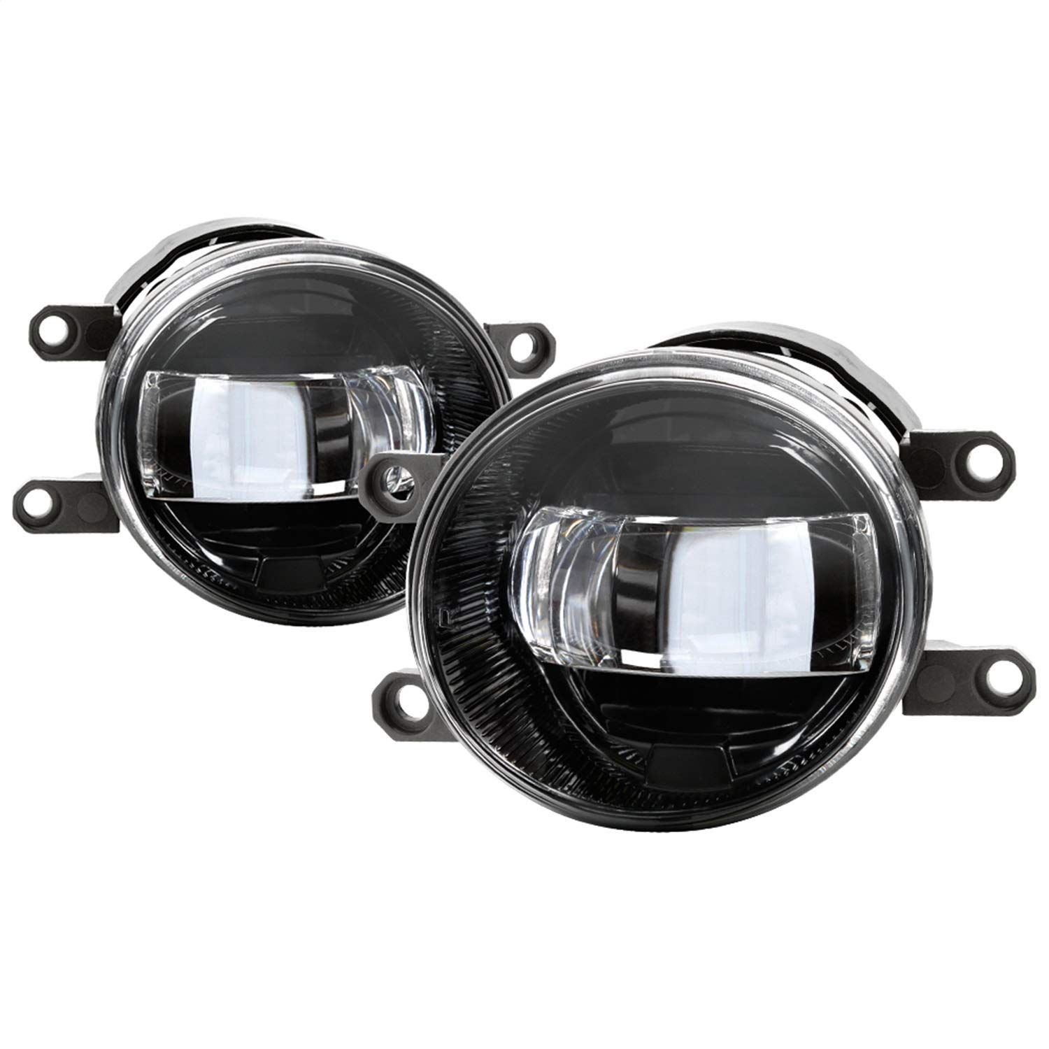Spyder 9043291 Full LED Fog Lights Kit for Toyota Tundra 2014-2018, Tacoma 2016-2018 & RAV4 2016-2017 - Cree LED Technology - No Switch Included | Upgrade Your Vehicle's Nighttime Visibility for Safer Driving