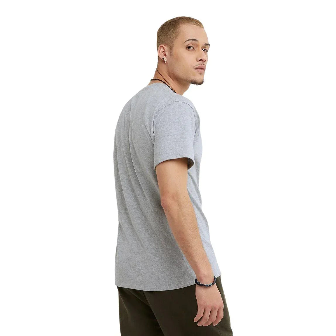 Champion Men's Classic T-Shirt with Embroidered C Logo - Casual Wear, Gym, Street Style & Everyday Comfort